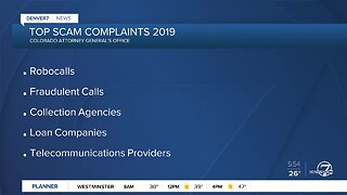 Colorado AG releases top complaints of 2019