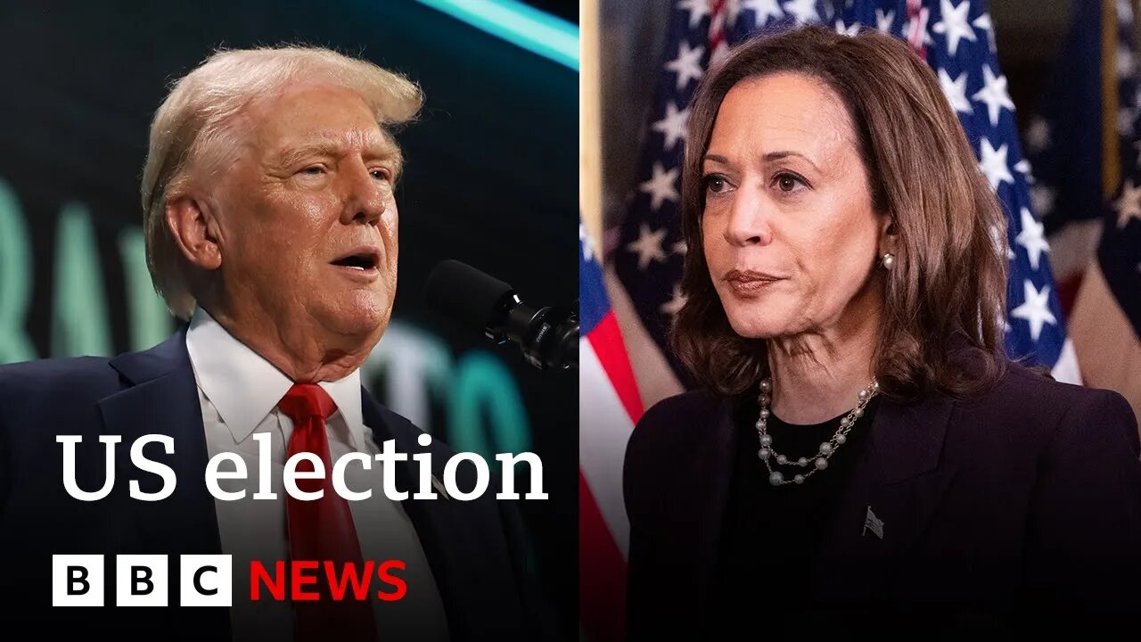 Kamala Harris closing gap on Donald Trump in US election race