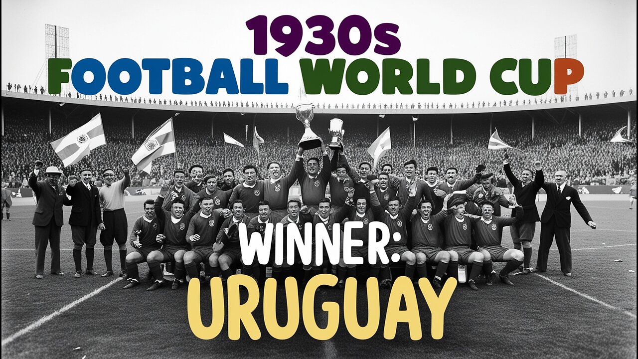 The First Football World Cup in History