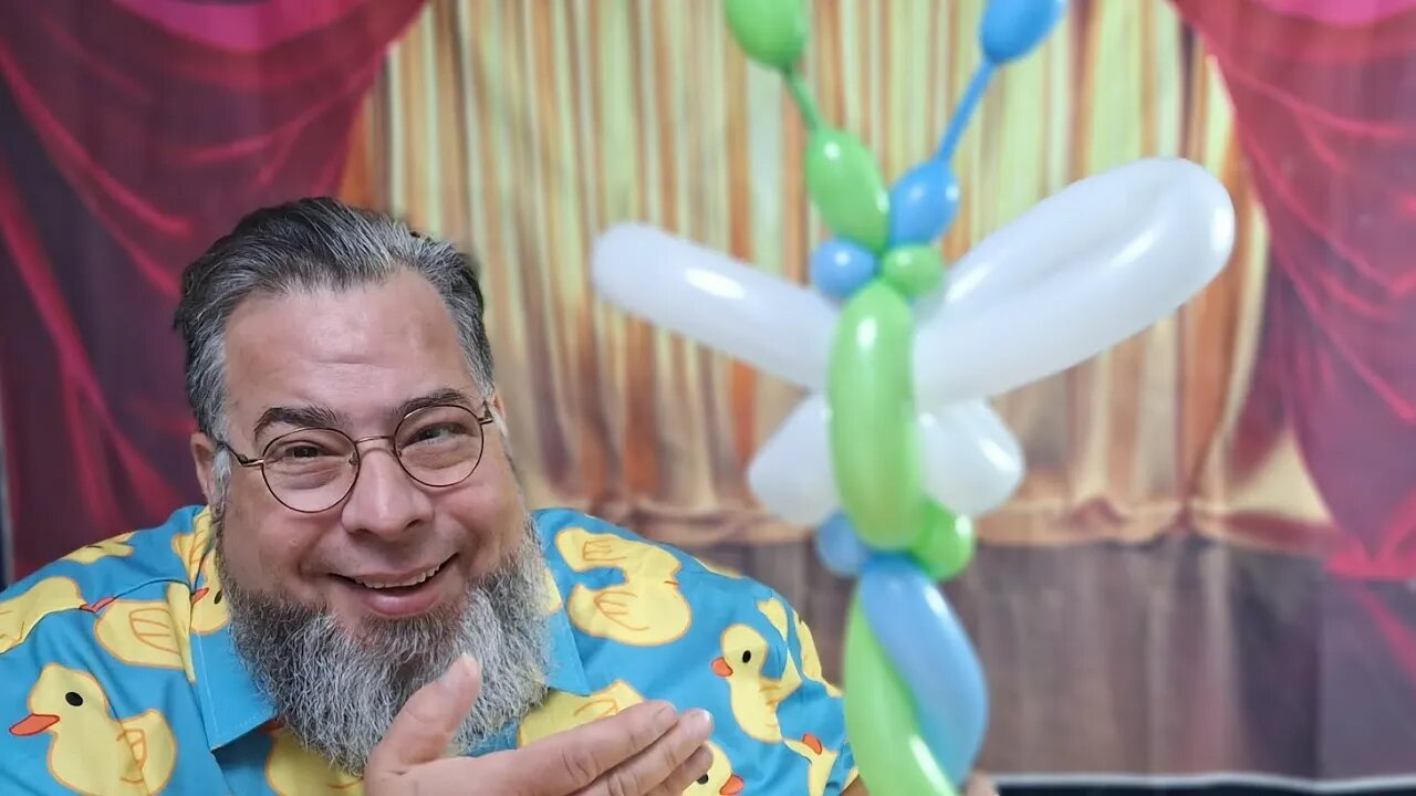 Day 187 - Building a Balloon Butterfly Wand