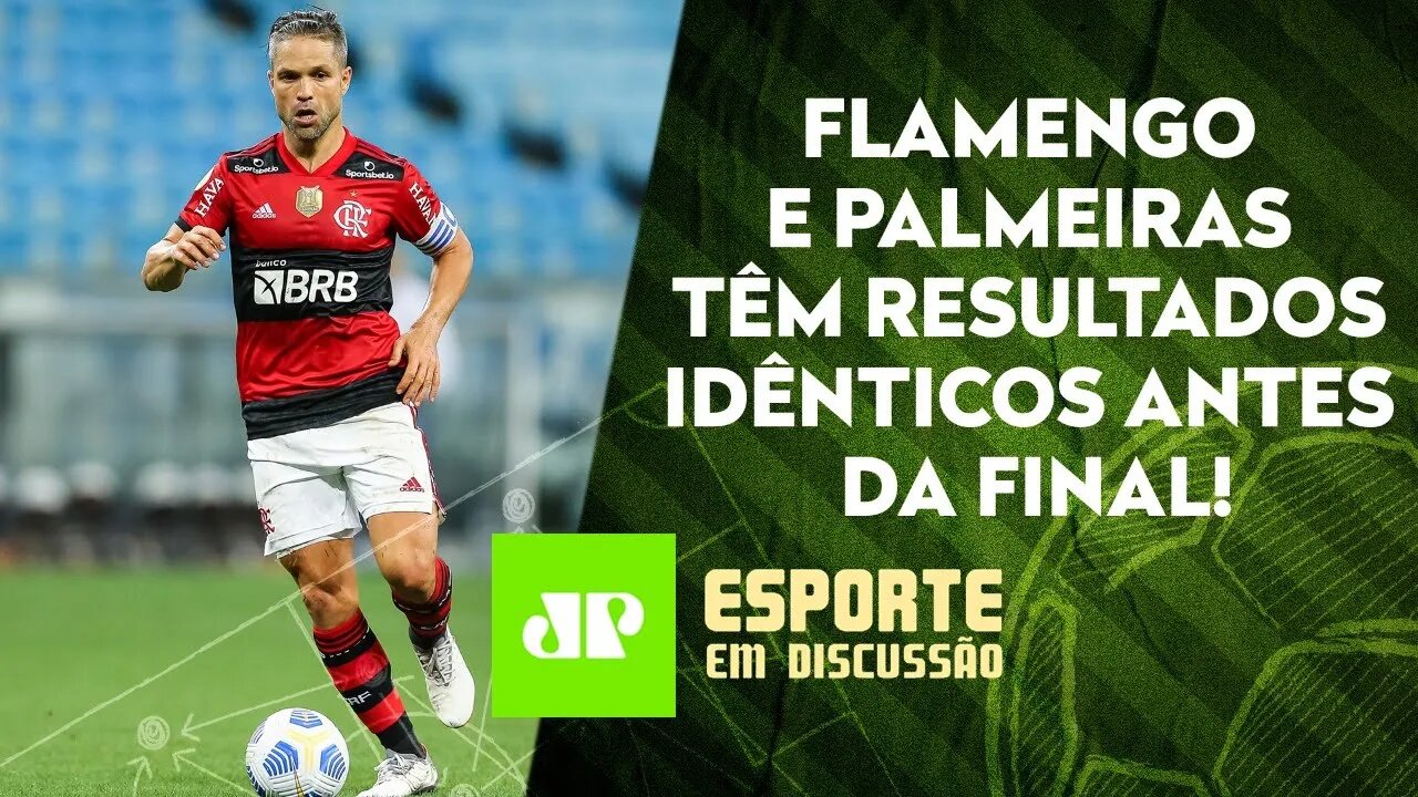 Flamengo e Palmeiras EMPATAM nos ÚLTIMOS JOGOS antes da FINAL da Libertadores | ESPORTE EM DISCUSSÃO