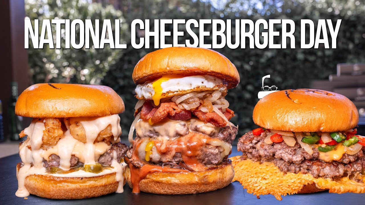 CELEBRATING NATIONAL CHEESEBURGER DAY IN THE BEST WAY POSSIBLE! |