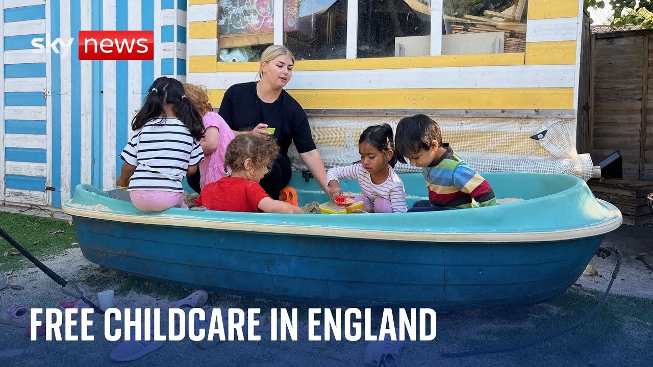 Free childcare in England for nine-month-olds - but rollout comes with "challenges"