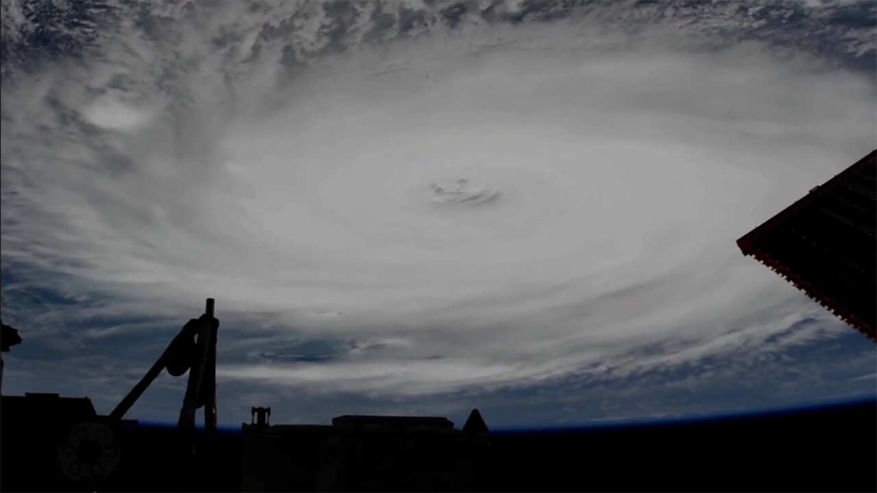 Incredible International Space Station View of Hurricane Dorian