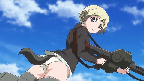 Strike Witches 2 - Hanna and Erica training