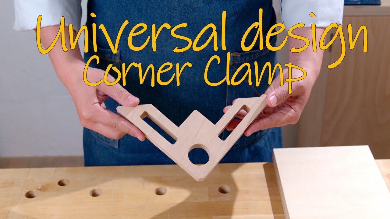 Corner clamp - Universal design Right angle corner