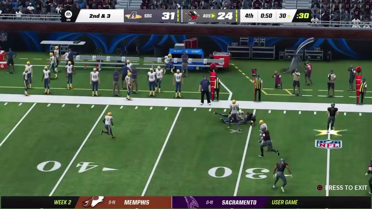 TDFL Football [Season 10/Week 2]: San Diego (0-1) @ Austin (0-1)
