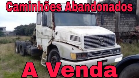 🚚 Caminhões Abandonados Repousando Brasil à Venda 📉 Oliveira Isaias