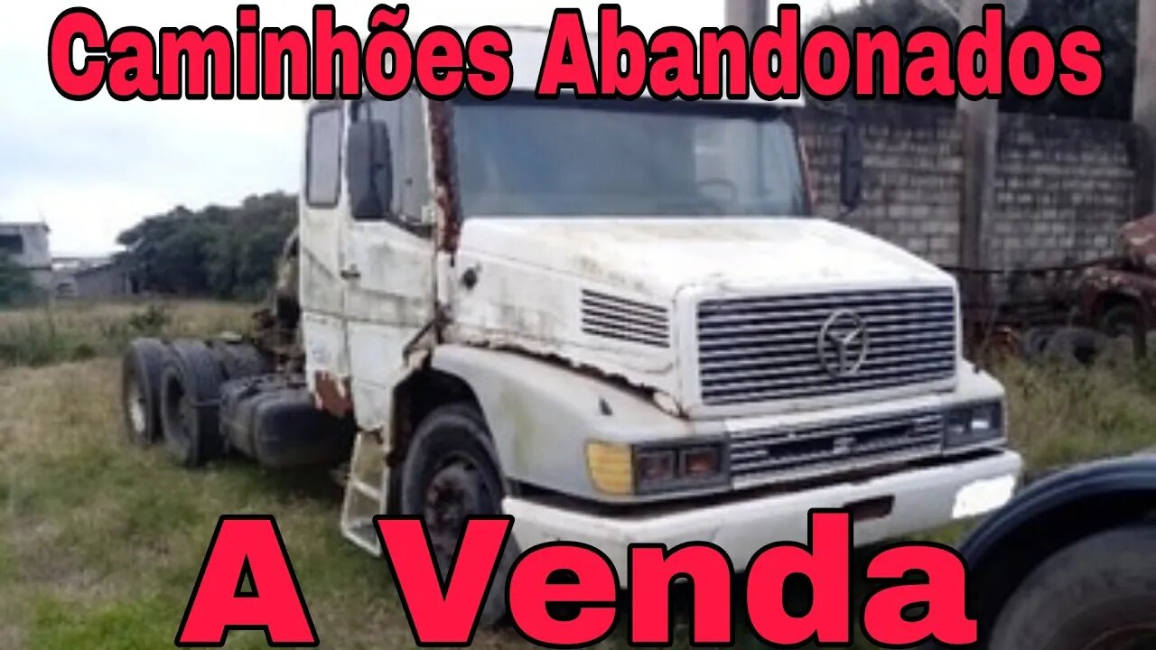 🚚 Caminhões Abandonados Repousando Brasil à Venda 📉 Oliveira Isaias