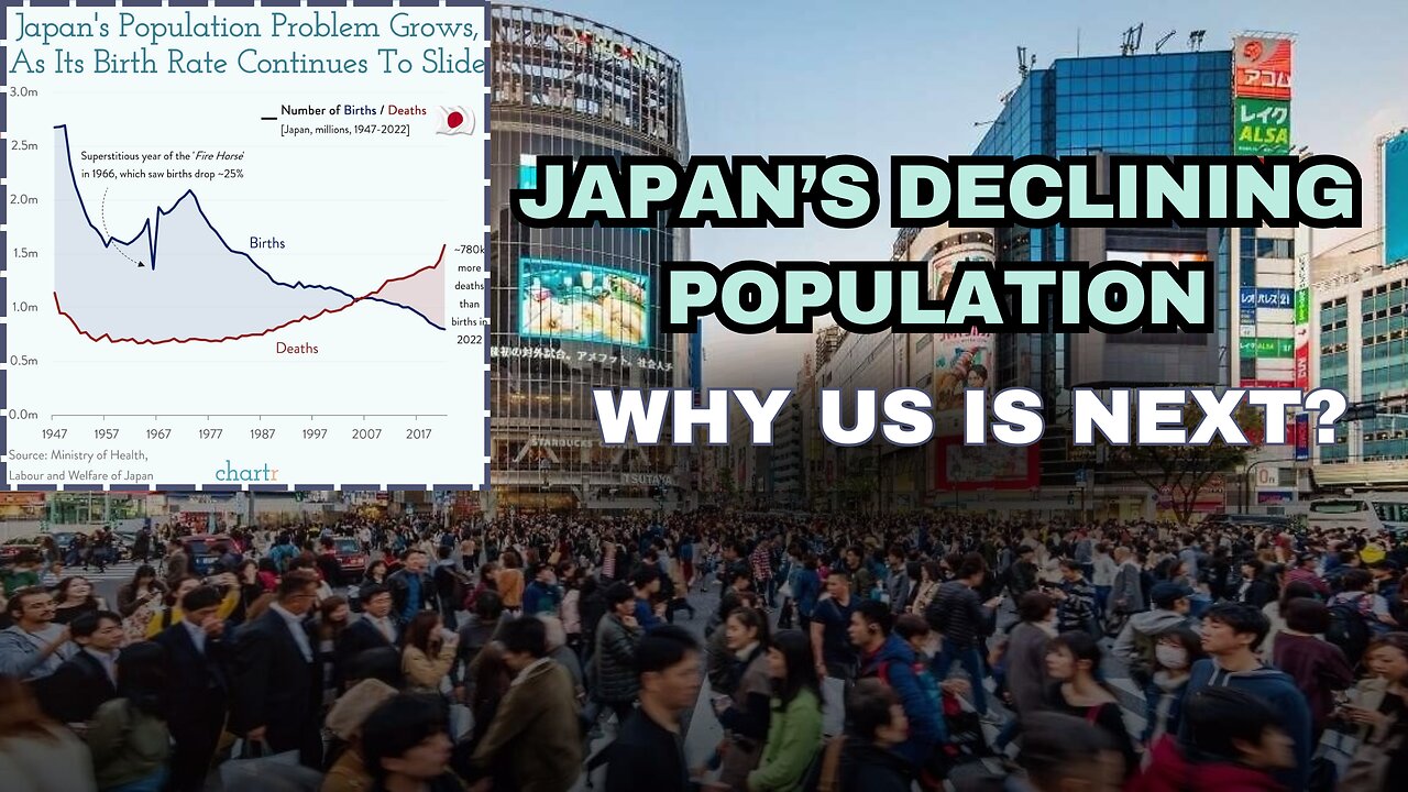 Japan's Population Is Collapsing. US IS NEXT !