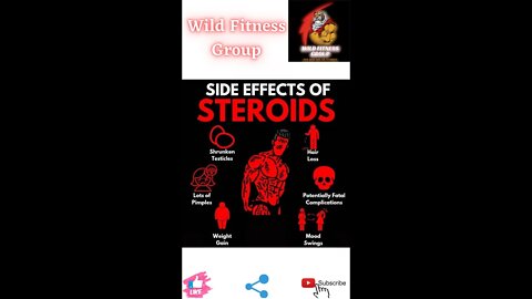 🔥Side effects of steroids🔥#fitness🔥#wildfitnessgroup🔥#shorts🔥