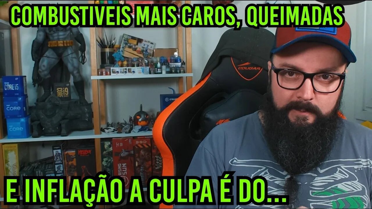 Combustíveis mais Caros, Queimadas e Inflação, Eu Sei o Culpado !