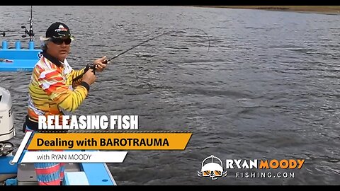 Best way to release fish swollen with Barotrauma