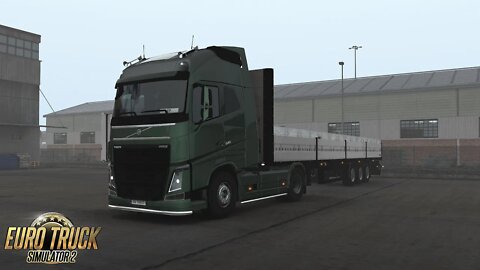 ETS2 Gameplay | Volvo FH16 540 | Taranto IT to Naples IT | Outdoor Floor Tiles 20t