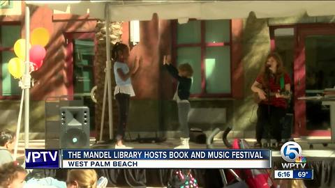 Mandel library hosts book and music festival