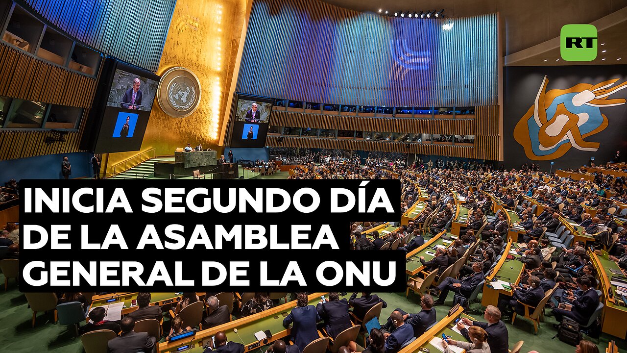 Inicia segundo día de la Asamblea General de la ONU en medio de tensiones internacionales