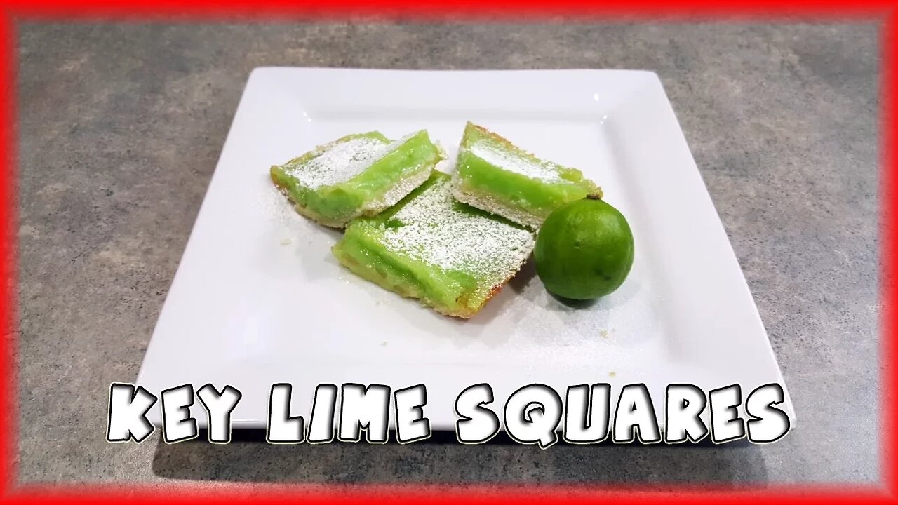 Key Lime Squares