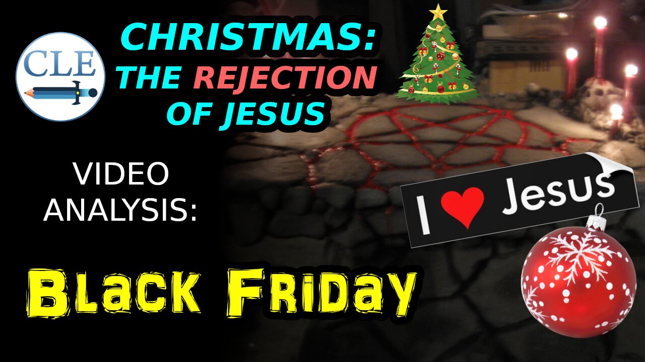 Christmas: REJECTING Jesus, Black Friday Madness | [creationliberty.com]