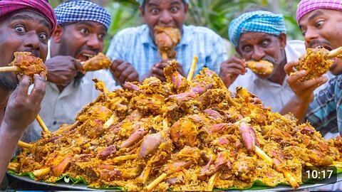NALLI_BIRYANI___Mutton_Biryani_Recipe_Cooking_in_Village___Mutton_Bone_Marrow___Lamb_Shanks_Recipe