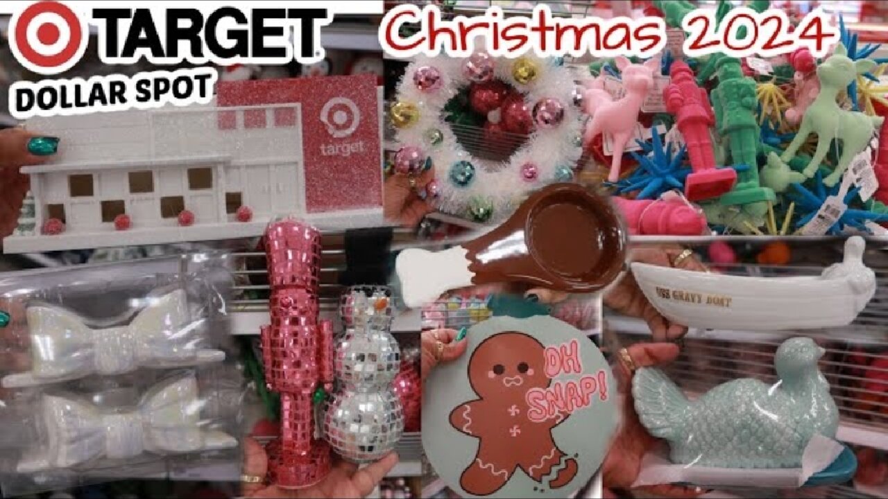 TARGET DOLLAR SPOT * CHRISTMAS 2024 /NEW ARRIVALS