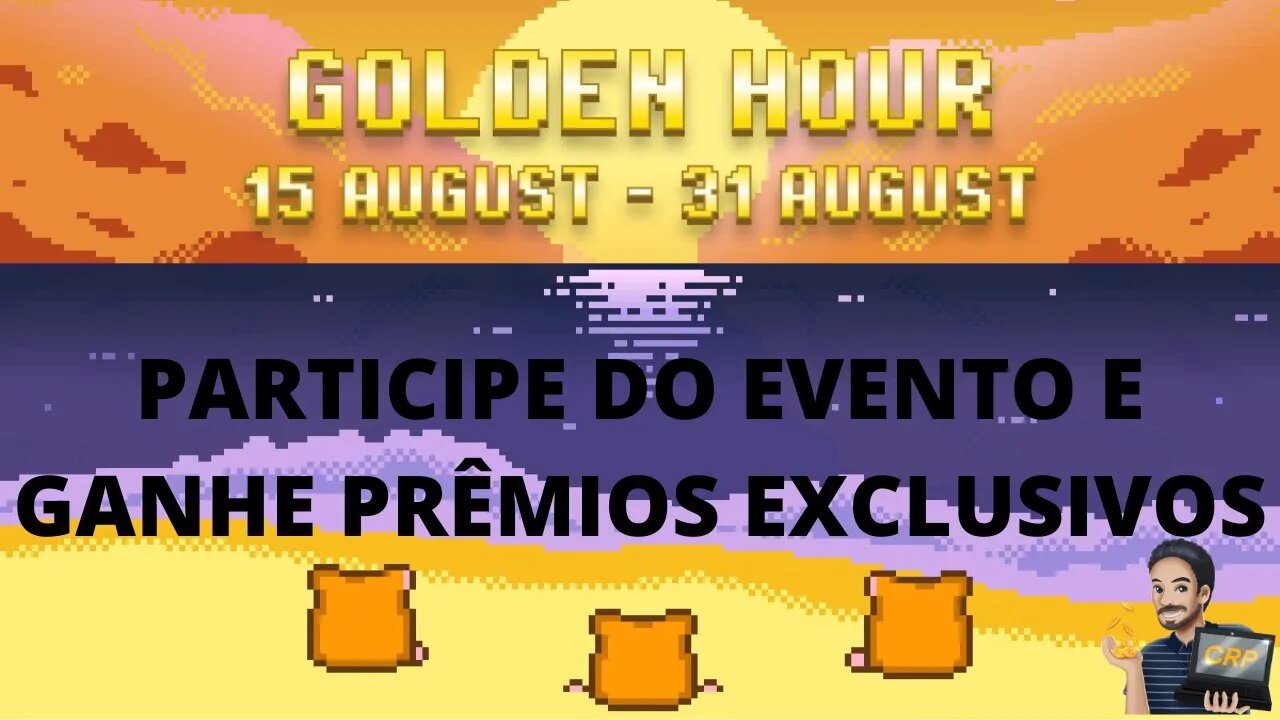 GOLDEN HOUR: Participe do novo evento do Rollercoin e ganhe prêmios exclusivos