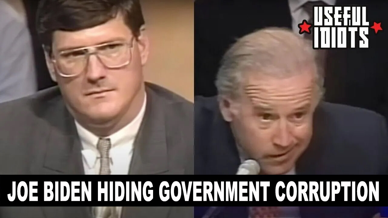 Marine Scott Ritter Who Exposed Government Corruption and Joe Biden Mocking Him About It