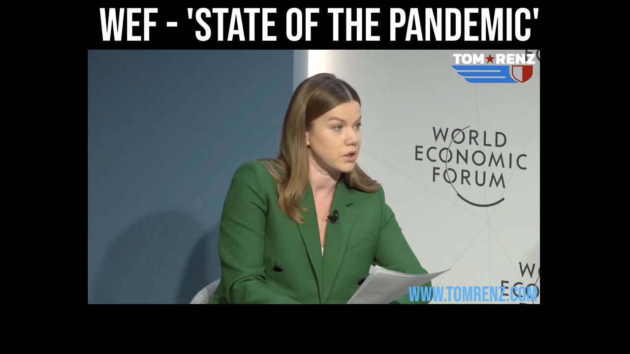 LIVE From DAVOS - 'State of the Pandemic' Session