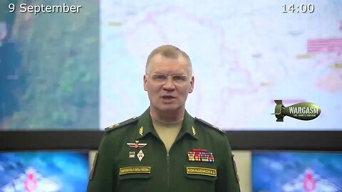 Russian Defence Ministry weekly report: 2 to 9 September, 2023