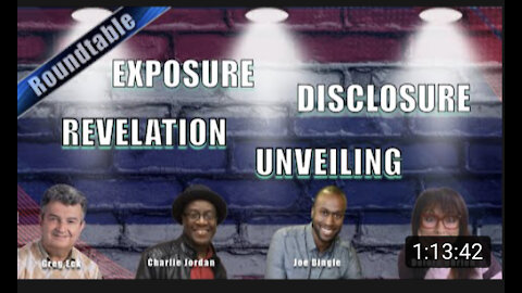 Roundtable! EXPOSING and REVELATION! Join us as we try to cover ALL that is happening!