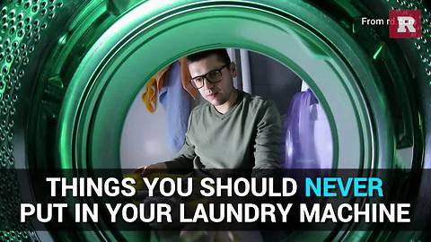 Things thats should never go in your washing machine | Rare Life