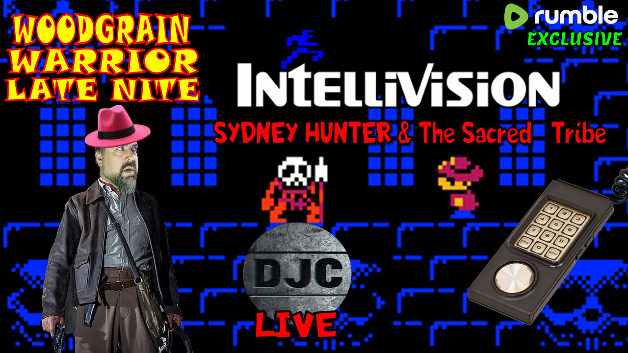 WOODGRAIN WARRIOR LATE NITE - Intellivision Sydney Hunter & the Sacred Tribe - LIVE