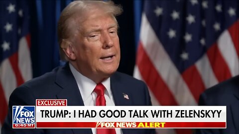 Trump: I told Zelensky that he´s facing a ´War Machine´