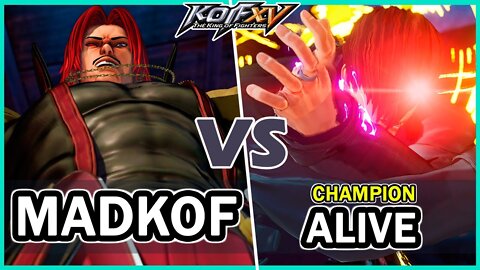 KOF XV MadKof (Rugal - Gato - Ralf) vs alive - pause8 (Iori - Kyo - Terry) PS5