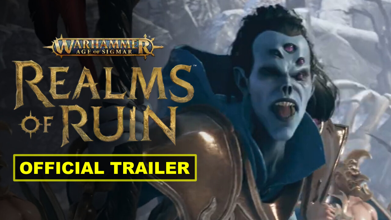 Warhammer Age of Sigmar: Realms of Ruin - Official Launch Trailer