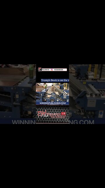 Trumps book is on the way