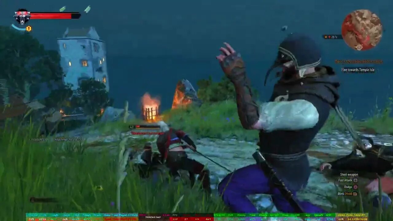 The Witcher 3 Next Gen ciri's story breakneck speed PC Gameplay 4K HDR Ray Tracing RTX 4090 13700KF