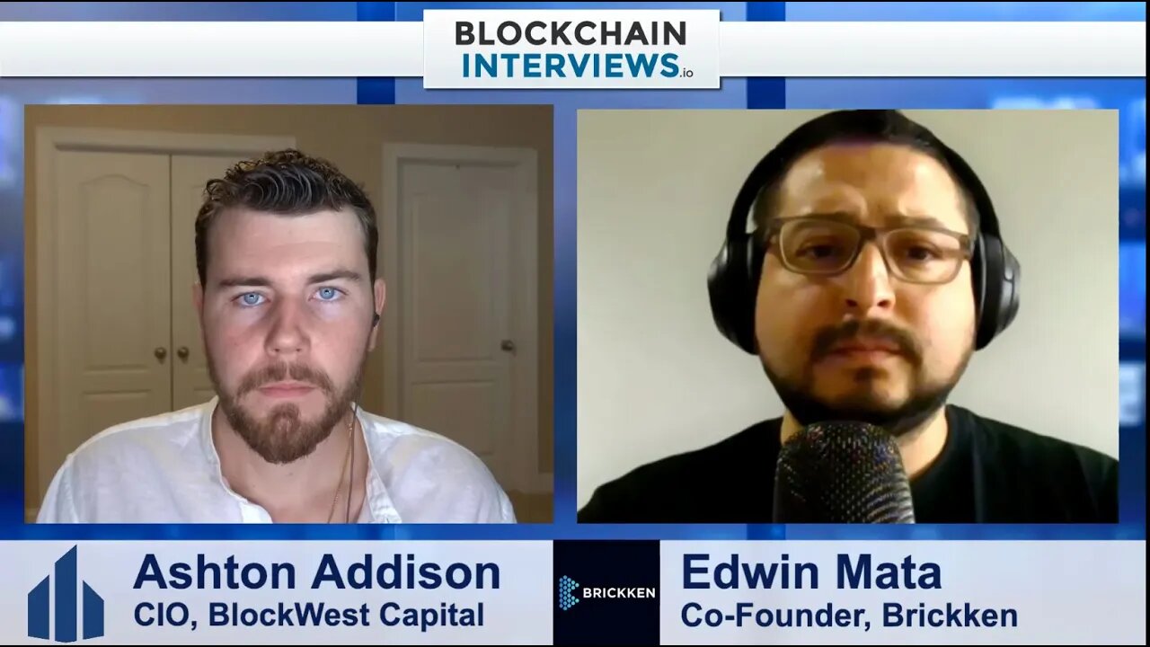 Edwin Mata, Co-Founder of Brickken - Security Token Offerings STO's | Blockchain Interviews