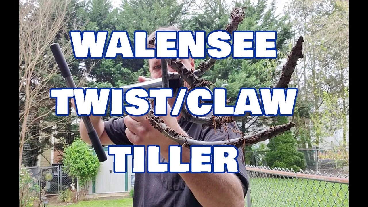 Walensee Twist Tiller - All Metal , great for the garden, yard