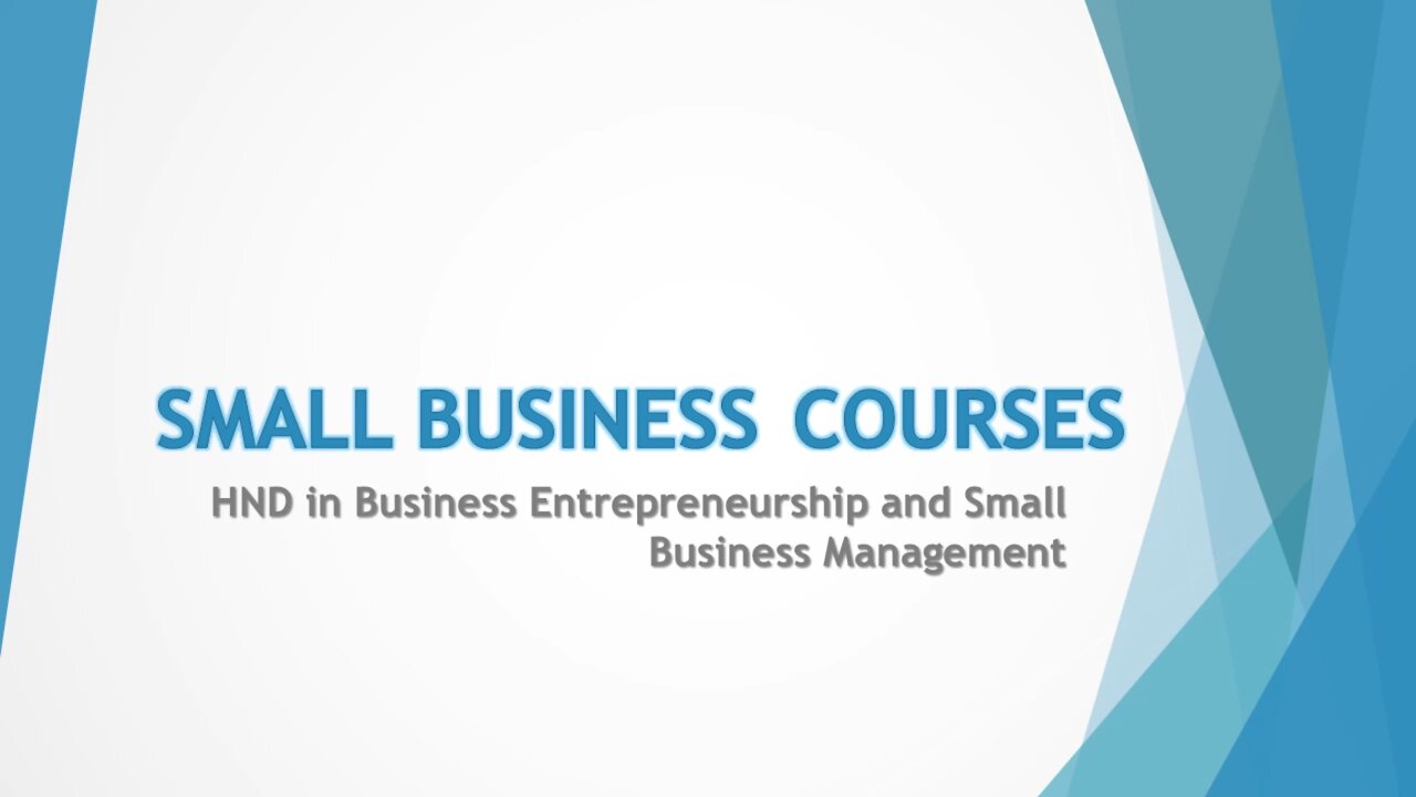 Small Business Courses |