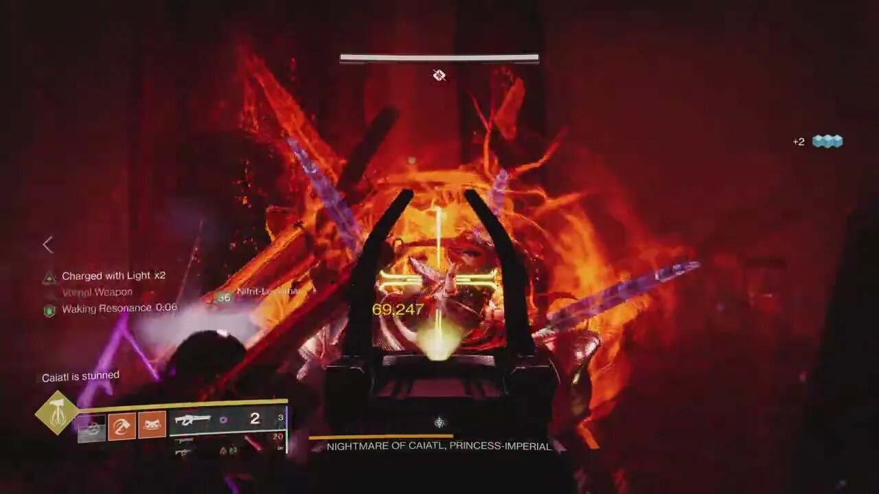 Destiny 2 - Duality Dungeon - Calus's Greatest Shame Defeated - Nightmare of Caiatl (3rd Encounter)