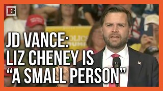 JD Vance: Liz Cheney Is a "Resentful, Petty, Small Person"