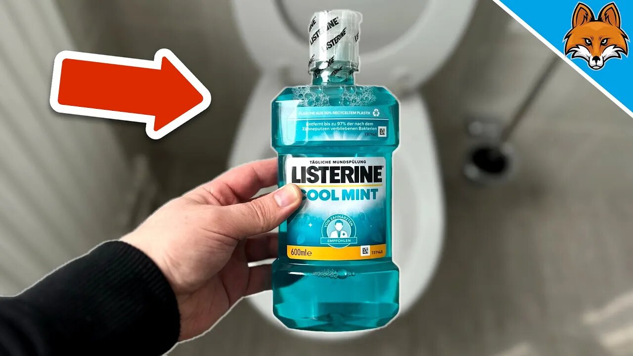 Tip Mouthwash into your TOILET and you will THANK ME FOREVER💥(My little Secret)🤯