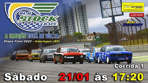 OLD STOCK RACE | Corrida 1 | Grande Final 2022 - Interlagos (SP) | Ao Vivo