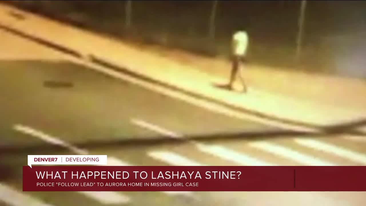 Aurora police, FBI investigate Lashaya Stine disappearance at home in Aurora Tuesday