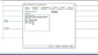 Fault Routines in Studio 5000 for Processor Fault Data Capture in 15-Minutes
