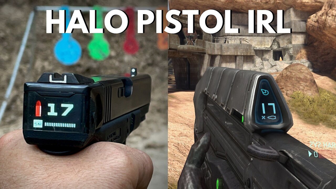 HALO Pistol IRL! The RadeTec Glock Smart Slide!