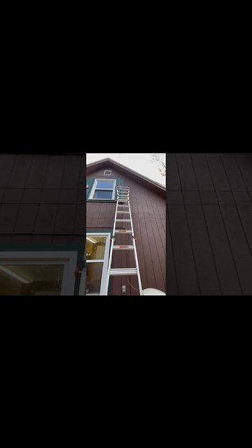 Little giant ratchet leveler # paint work # diy # exterior paint # handy man