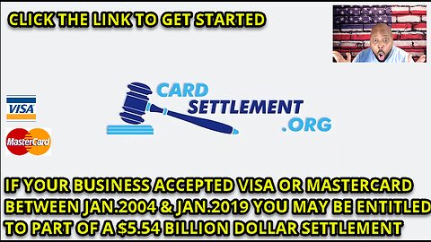 A $5.54 BILLION DOLLAR LAWSUIT THAT YOU MAY BE ENTITLED TO A PORTION OF FROM VISA & MASTERCARD.