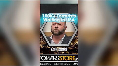 Alex Jones: Democrats Allowed 100K+ Terrorists Invaded America Through The Open Southern Border, Trump Tried To Stop it - 10/12/23