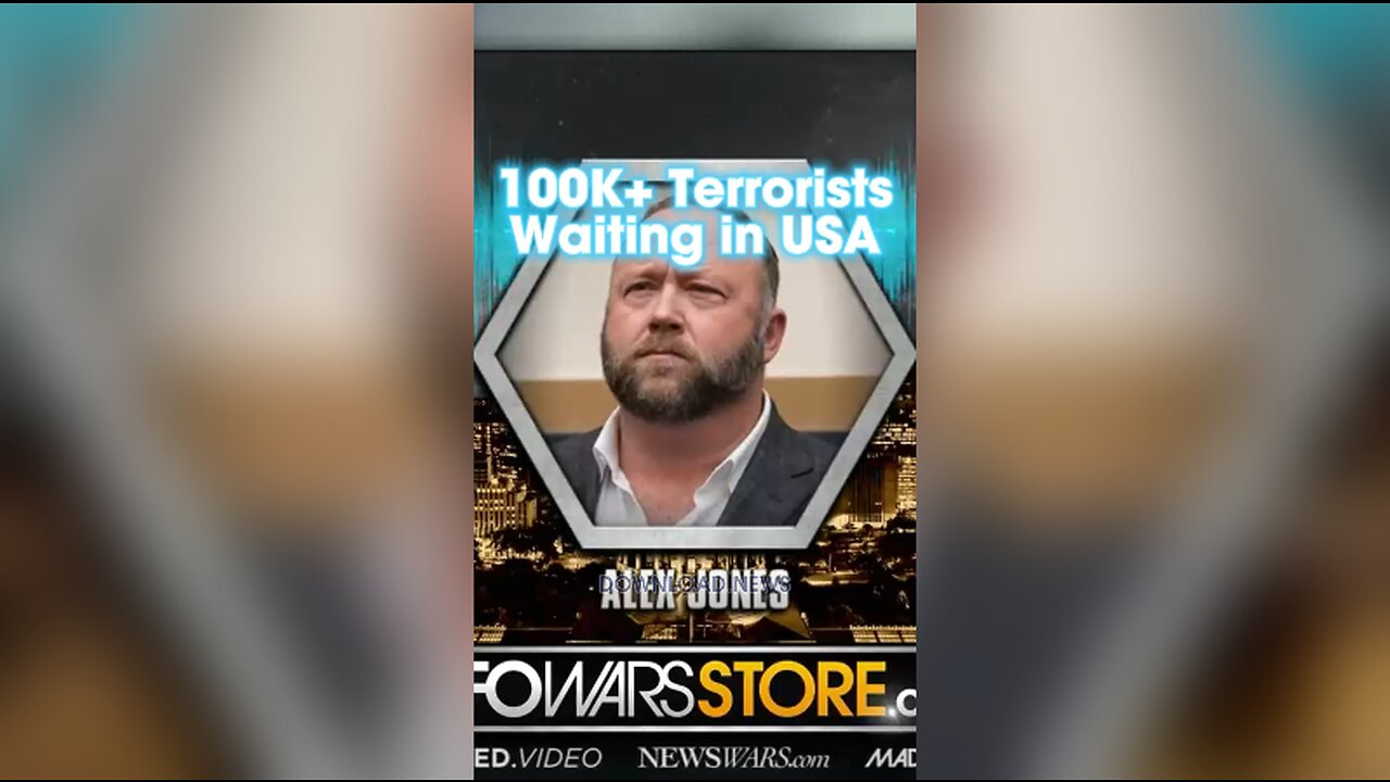 Alex Jones: Democrats Allowed 100K+ Terrorists Invaded America Through The Open Southern Border, Trump Tried To Stop it - 10/12/23